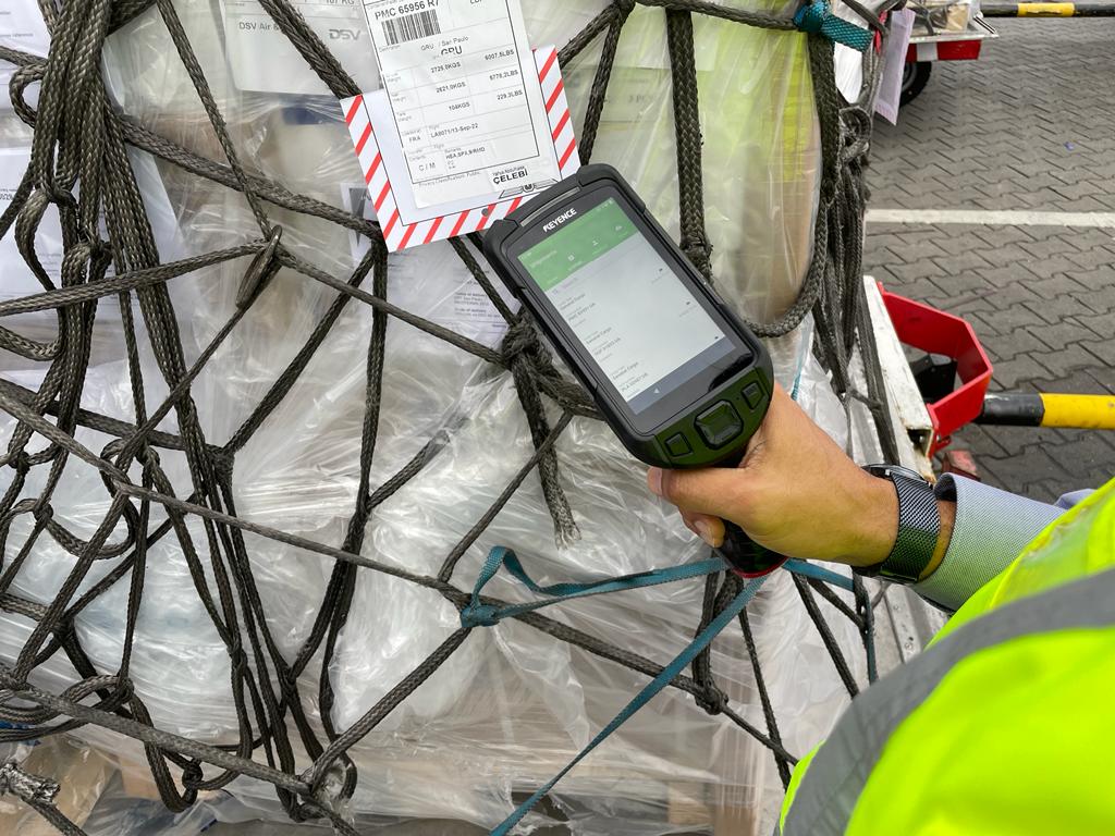 Celebi uses Check-it for ULD build up