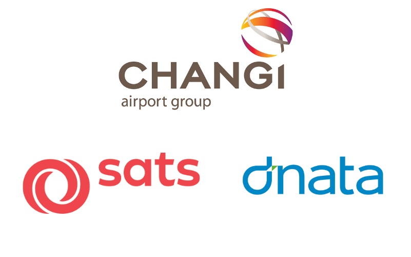 Changi SATS dnata logos